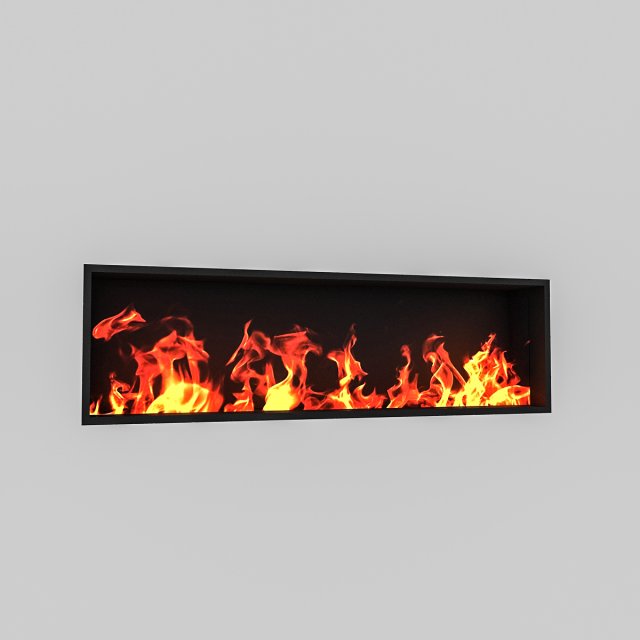 fireplace 04 3D Model .c4d .max .obj .3ds .fbx .stl .blend 