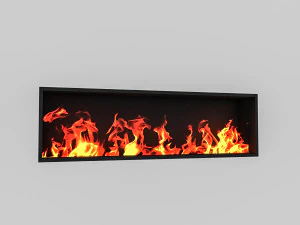 chemin&eacute;e 04 Modèle 3D