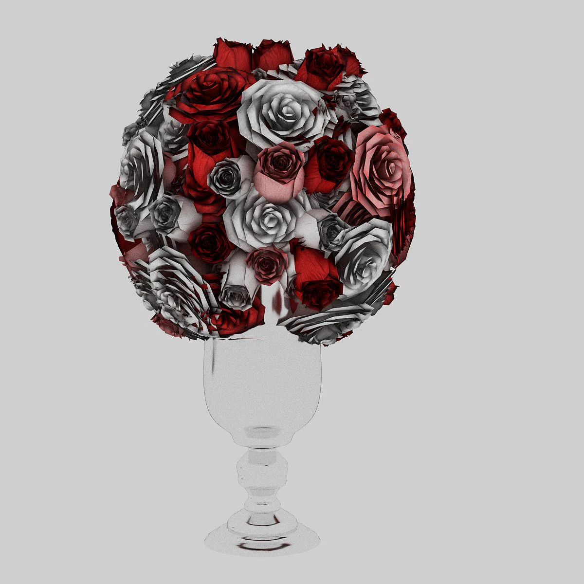 wedding flower 3D Model .c4d .max .obj .3ds .fbx .stl .blend 