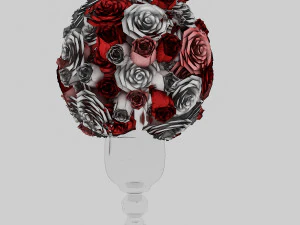 wedding flower 3D Model