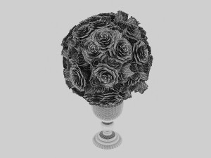 wedding flower Modèle 3D