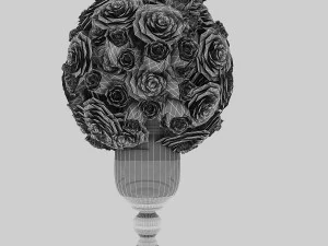 wedding flower 3D Model