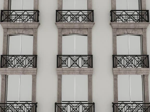 cadre de fen&ecirc;tre 04 Modèle 3D