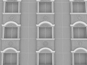 window frame 02 Model 3D