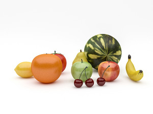 fruits pack 3D 모델