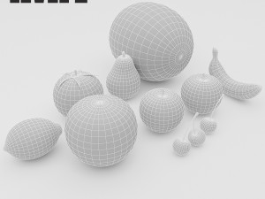 fruits pack 3D 모델