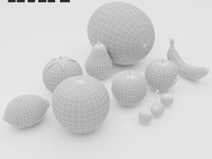 fruits pack 3D Model