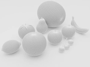 fruits pack 3D Model