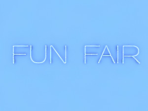 funfair neon sign 3Dモデル