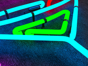 guitar goblet neon sign 3D 模型