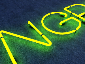 greengrocer neon sign 3D Модель
