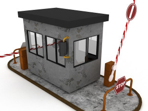 security guards Modelo 3D