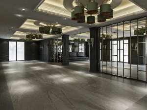 hotel lobby Model 3D
