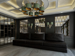 hotel lobby Modelo 3D