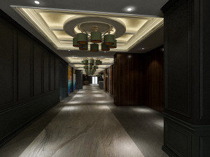 hotel lobby Modelo 3D