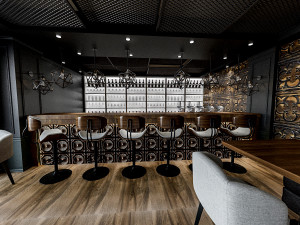 hotel lobby Modelo 3D