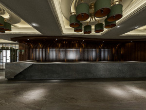 hotel lobby Modelo 3D