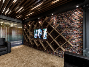 hotel lobby Modelo 3D