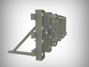 hotel bulb sign 3D Model