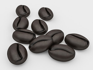 coffee bean 3D Model