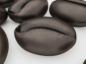 coffee bean 3D Model