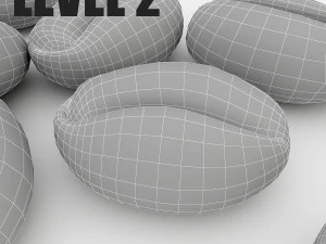 coffee bean 3D Model