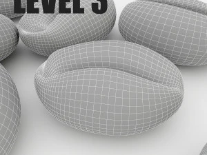 coffee bean 3D Model