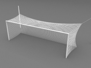 soccer goal model 3D Model