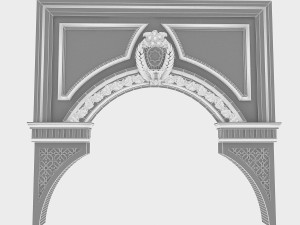 classical door may be necessary for your projects 3D Model