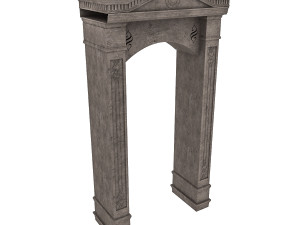 classic building entrance 6 Modèle 3D