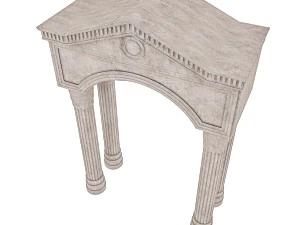 classic building entrance 3 3D Model