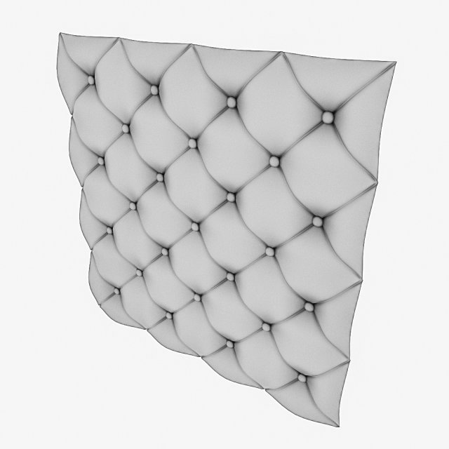 3d capitone model 3D मॉडल .c4d .max .obj .3ds .fbx .stl .blend 