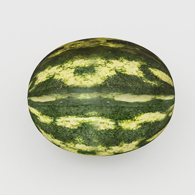 3d watermelon model Modello 3D .c4d .max .obj .3ds .fbx .stl .blend 