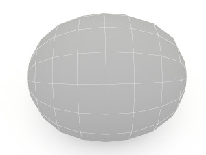 3d watermelon model Modello 3D