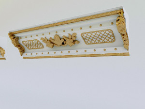 classic patterned plaster 3Dモデル