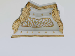 classic patterned plaster 3D Model