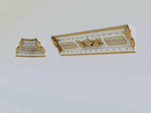 classic patterned plaster 3D Model