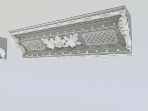 classic patterned plaster 3D Model
