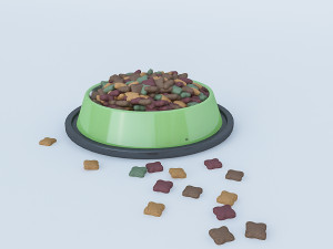cat dog food model 3D मॉडल