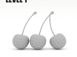 Modello 3D di ciliegia Modello 3D