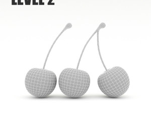 3d cherry model 3D Model