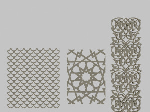 classical patterns 3D Model