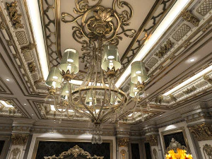 sala de estar cl&aacute;sica Modelo 3D