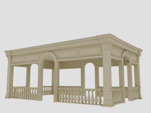 classical camellia 3D Model