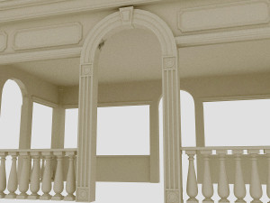 classical camellia 3D Model