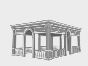 classical camellia 3D Model