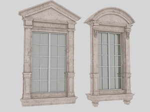 classical windows 2 3D Models