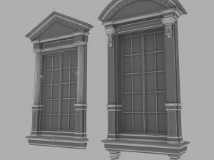 classical windows 2 3D Model