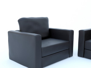 sofa set Modelo 3D