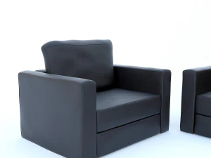 conjunto de sof&aacute; Modelo 3D